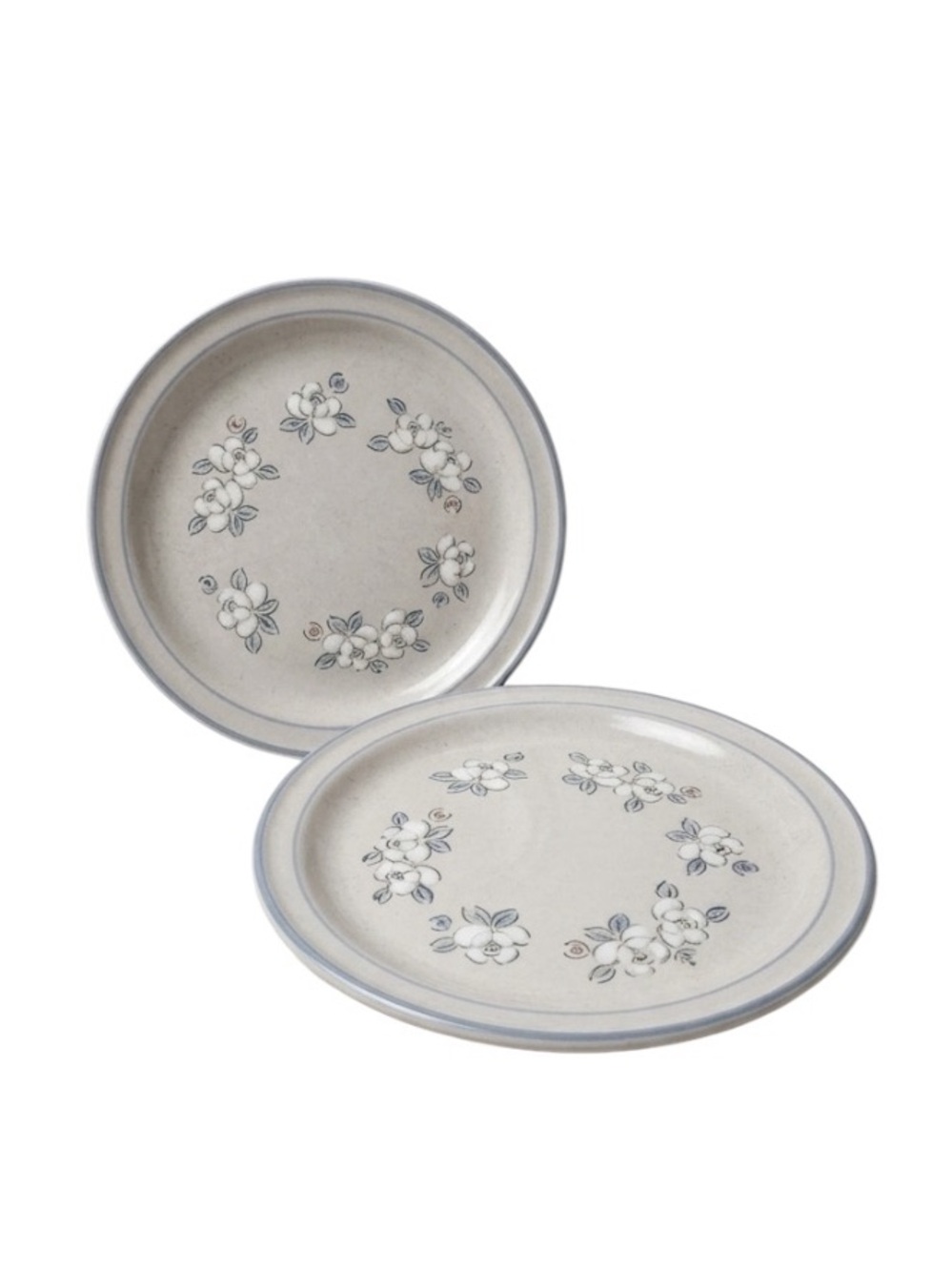 2 Vintage Hearthside Fleur de Lune Side Plates